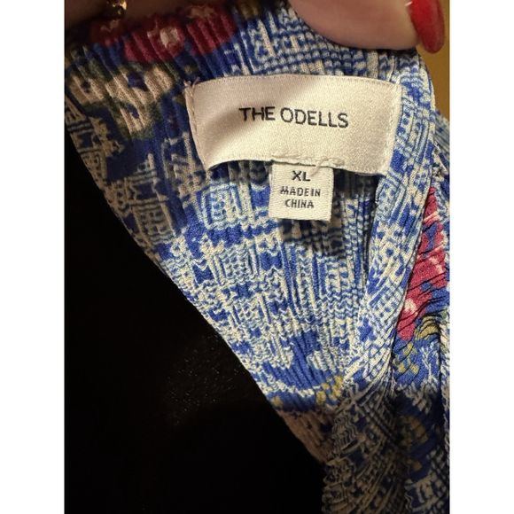 The Odells V-Neck Wrap Top Anthropologie XL - Picture 6 of 15